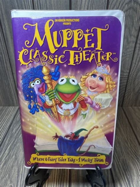 Muppet Classic Theater Vhs Tape 1994 Jim Henson Disney 6 Fairy Tales 7