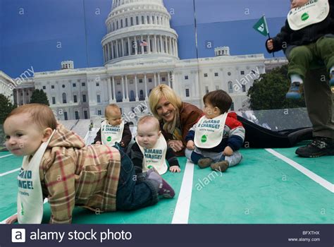 Environmental Activist Erin Brockovich Poses With Toddlers In Madison