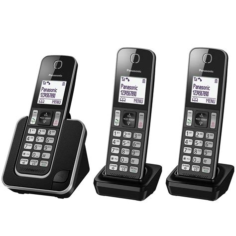 Panasonic Kx Tgd313eb Cordless Home Phone With Nuisance Call Blocker