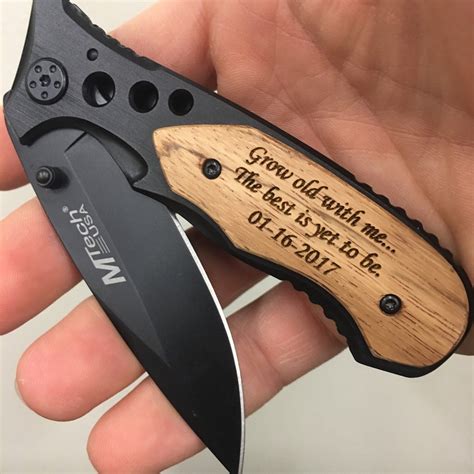 Unique personalized gifts make gift giving personal! Pocket Knife Wedding Favor | Personalised gifts for him ...