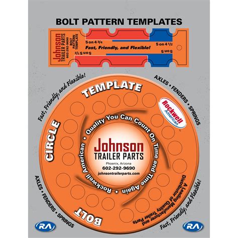 Printable Bolt Pattern Template Free Printable