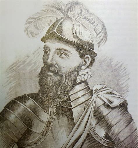 Retrato De Francisco De Pizarro Conquistador Español Del Imperio Inca