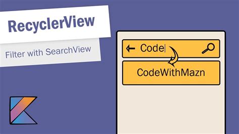Recyclerview With Searchview In Android Studio