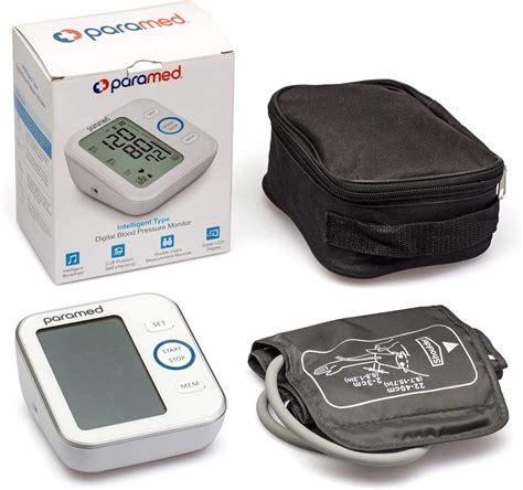 Paramed Blood Pressure Monitor Bp Machine Automatic Upper Arm Blood