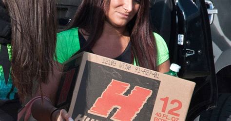 Jersey Shore Star Deena Cortese Spotted Loading Up On Booze Days