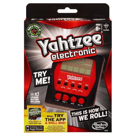 Yahtzee Electronic Instructions Hasbro