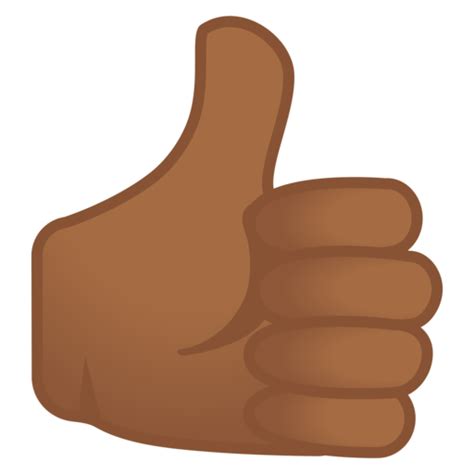 👍🏾 Thumbs Up Medium Dark Skin Tone Emoji