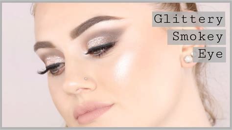 Glitter Smokey Eye Makeup Tutorial Youtube