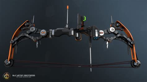 Predator 004 Compound Bow Buy Royalty Free 3d Model By Mccarthy3d