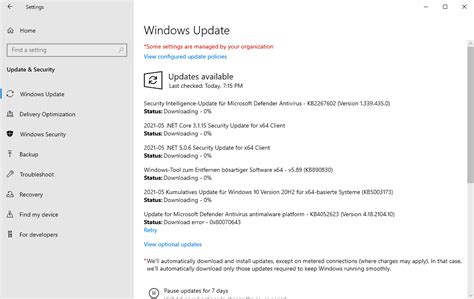 Microsoft Windows Security Updates May 2021 Overview Ghacks Tech News