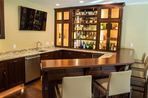 Call us for an appointment and free estimate: Custom Bar Cabinets, Custom Made Bar Cabinets Near Me
