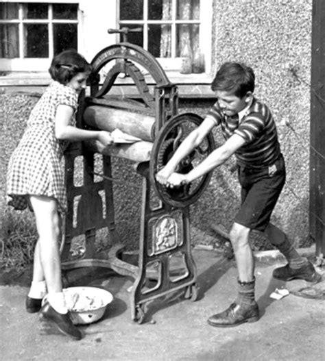 Working Class Life In The 1940s 50s After Wash Day HubPages