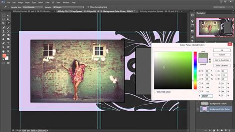 Video Demo Using Affinity Package Templates In Photoshop Youtube