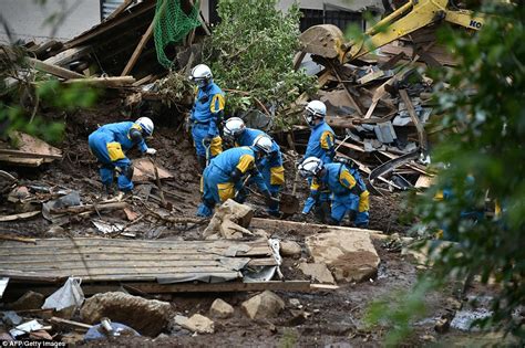 Japan Earthquake Rescuers In Race To Beat Storm After 41 People Are