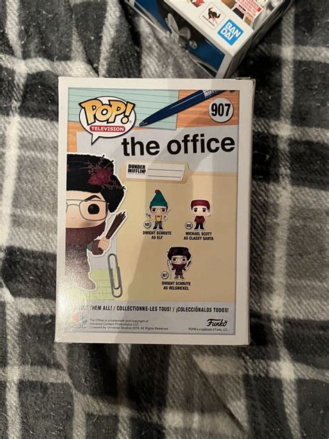 Funko Pop Dwight Schrute As Belsnickel The Office 907 Ebay