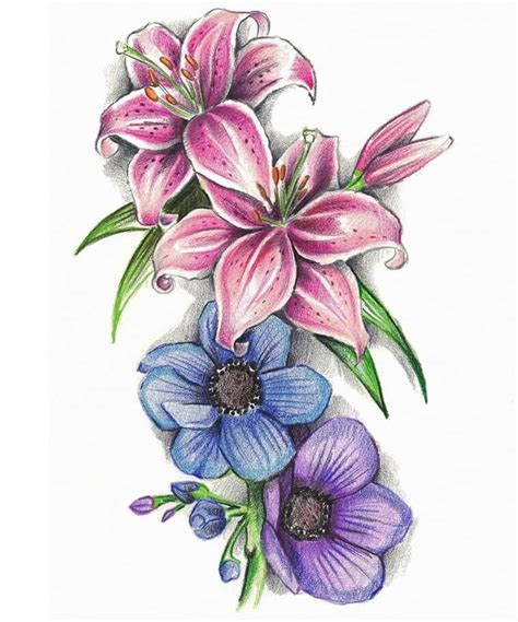 Flower Tattoo Designs The Body Is A Canvas