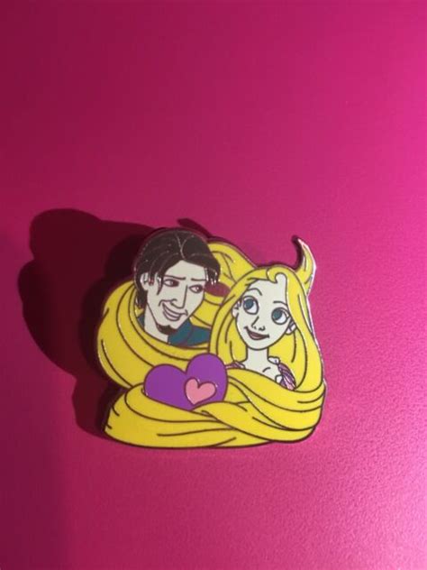 Authentic Disney Pin Tangled Rapunzel And Flynn Rider From Couple