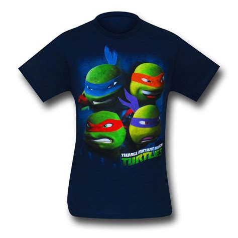 Tmnt Quadruple Turtles Kids T Shirt
