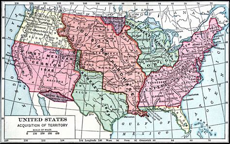 Us Territorial Acquisitions Map
