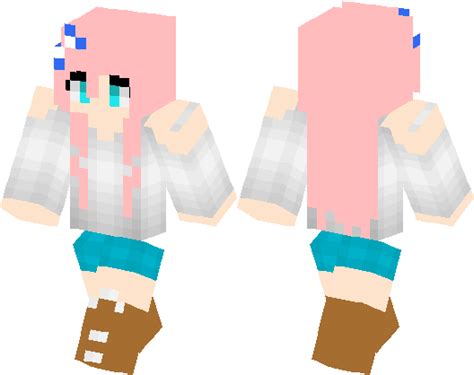 Kawaii Girl Skin Minecraft Skin Minecraft Hub