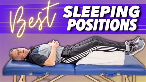 Best Sleeping Position For Back Pain Sciatica And Leg Pain Great Tips