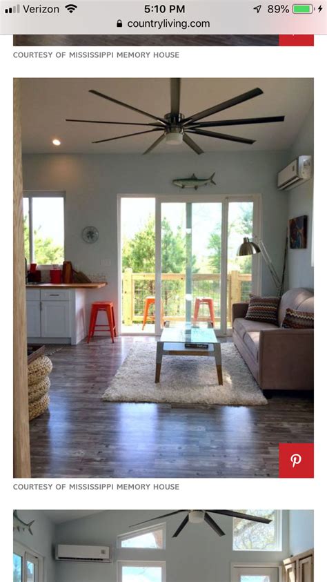 A ceiling fan is a great way to stay cool at home, with or without an air conditioner. Pin on Tiny Houses To Consider