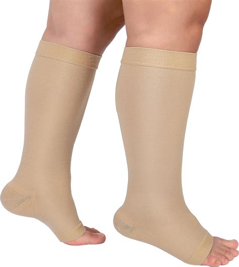 Mgang Compression Socks 5xl Plus Size Support Stockings For Post