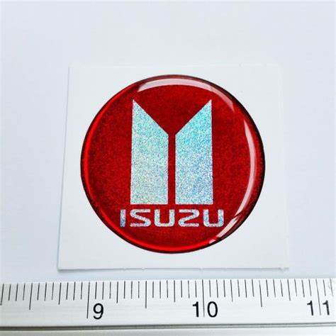 Sell Isuzu Plate Resin Emblem Domed 3d Car Badge Stickerred No