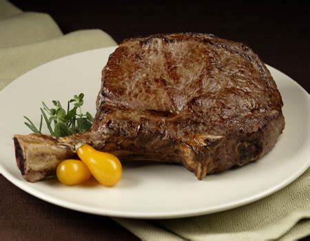 With an incredible velvety texture and intense flavor, all this rib eye steak needs is a touch of salt and pepper and a quick broil. Famous Steak House Steak