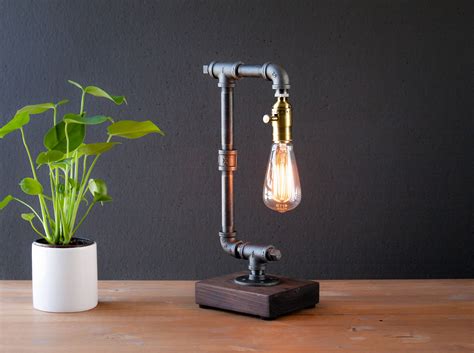 Most relevant best selling latest uploads. Edison lamp/Rustic decor/Unique Table lamp/Industrial ...