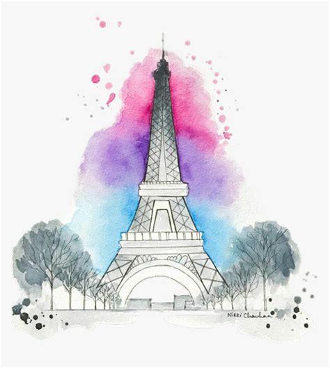 Eiffel Tower Paris Drawing