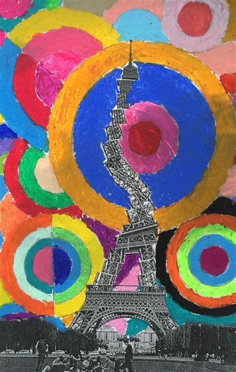 Delaunay dedicated this painting, part of a series of about 15 of the eiffel tower, to his friend, the poet guillaume apollinaire, who wrote ardent poems and texts on the artist's work and on the modern. Joie de vivre de la Tour Eiffel | Ecole Saint Cyprien Rheas