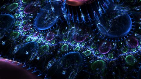 Blue And Purple Fractal By Welshpixie On Deviantart