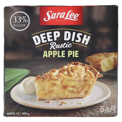 Sara Lee Deep Dish Rustic Apple Pie 800g