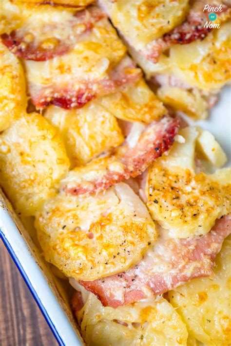 Bake in the preheated oven for 15 to 20 minutes. Bacon, Onion and Potato Bake | Slimming & Weight Watchers ...