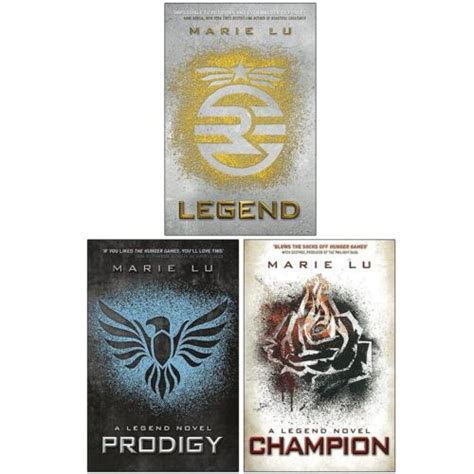 Legend Trilogy Series 3 Books Collection By Marie Lu Champion