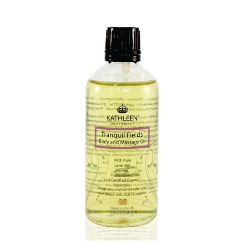 Tranquil Fields Body And Massage Oil Kathleen Natural Limited