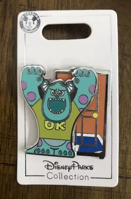 Disney Pixar Monsters University Door Pin Sulley New Monsters Inc James