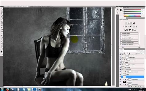 photoshop cs5 tutorial fotomanipulacja kobiety youtube