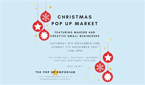 The Pop Up Emporium — Christmas Market Visit 1066 Country