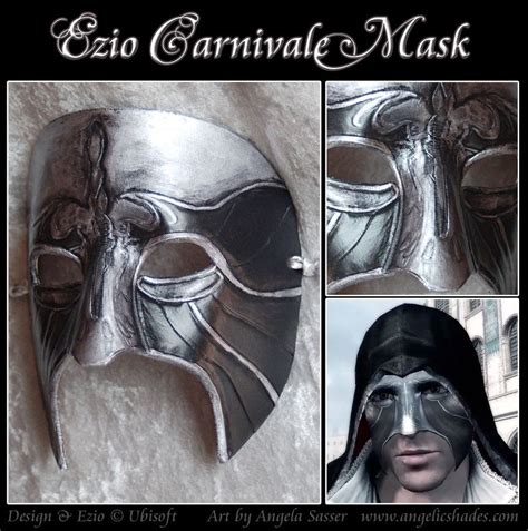Ezio Carnevale Mask Assassin Mask Mask Venetian Masquerade Masks