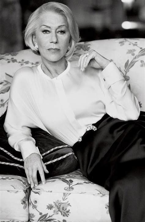 Helen Mirren By Mikael Jansson For Vogue Us March 2012 Robert