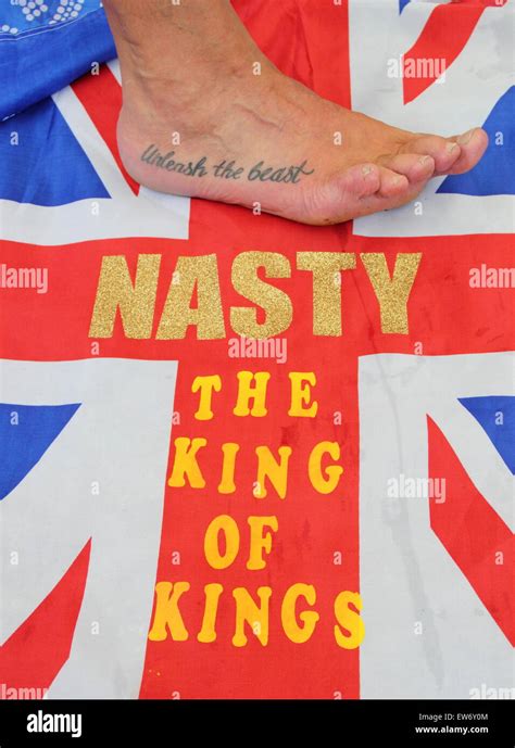 Veteran Toe Wrestling World Champ Alan Nasty Nash Displays His