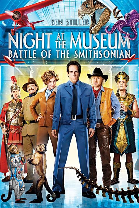 Night At The Museum Battle Of The Smithsonian 2009 Posters — The Movie Database Tmdb