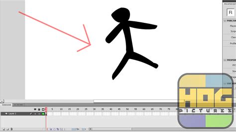 Cara Menggunakan Bone Tool Di Adobe Flash Untuk Animasi Hog Pictures Belajar Komputer Dan