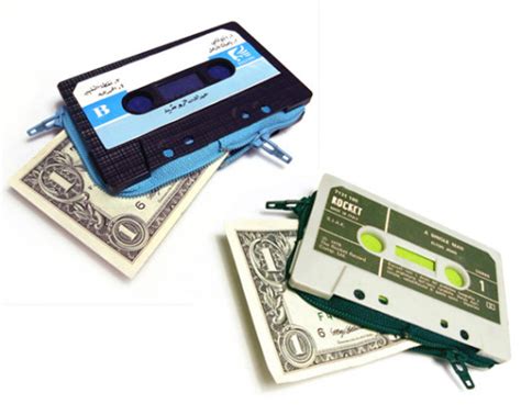 Retro Wallets From Cassette Tapes Trendy Gadget