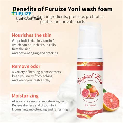 Private Label Foaming Yoni Wash Vaginal Clean Feminine Intimate