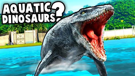 Jurassic World Evolution Water Dinos Should They Add Aquatic Dinosaurs