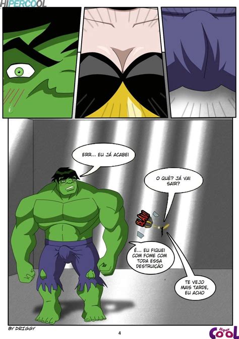Cartoon Porno Os Vingadores Hentai Aliviando O Estresse Do Hulk