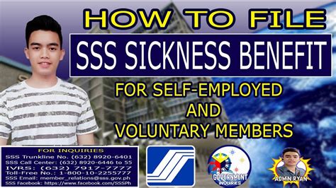 Paano Mag File Ng Sickness Benefit Sa Sss Requirements For Sickness